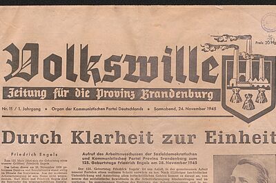 Vorschaubild Volkswille